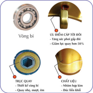 giàn phơi thông minh GOLD-KG250